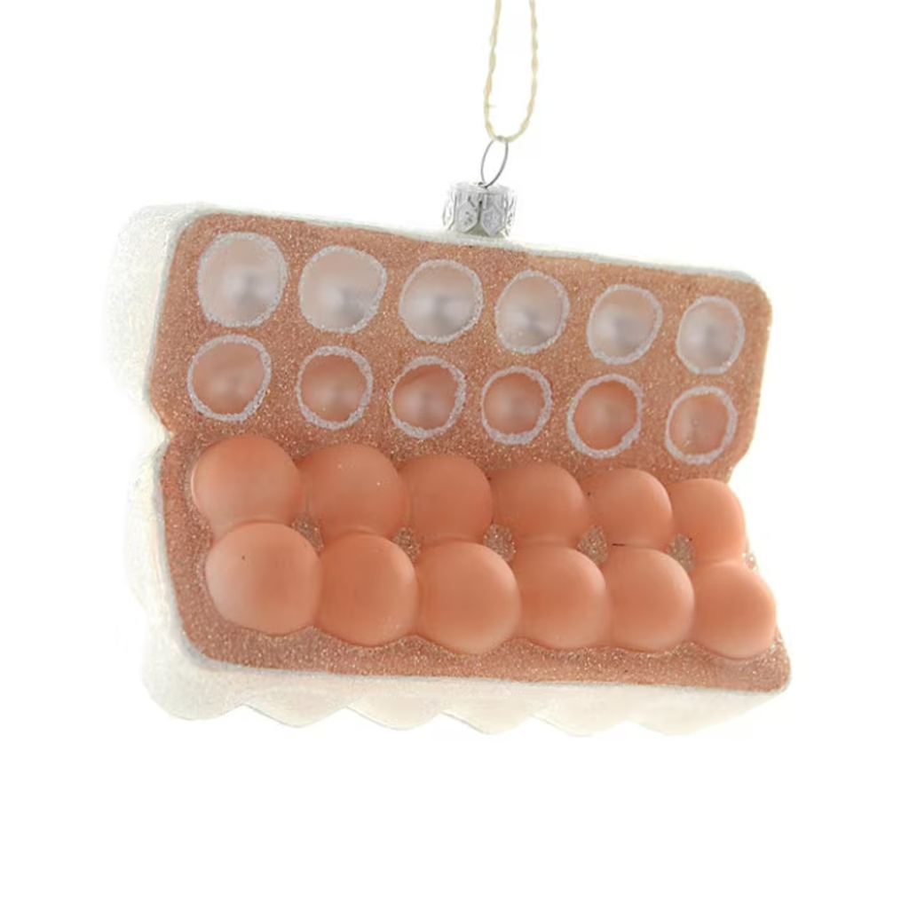 Organic Eggs Ornament Cody Foster & Co Holiday - Ornaments