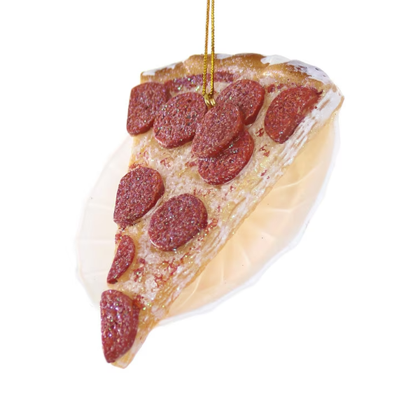 Pizza Slice Ornament Cody Foster & Co Holiday - Ornaments