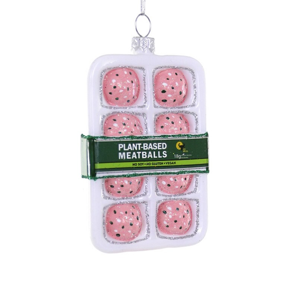 Plant Based Meatballs Ornament Cody Foster & Co Holiday - Ornaments