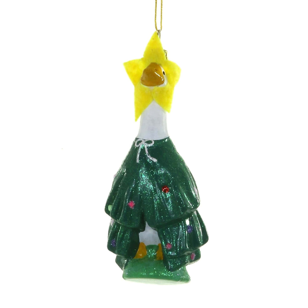 Porch Goose Christmas Tree Ornament Cody Foster & Co Holiday - Ornaments