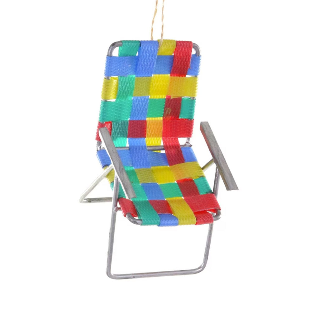 Retro Lawn Chair Ornament Cody Foster & Co Holiday - Ornaments