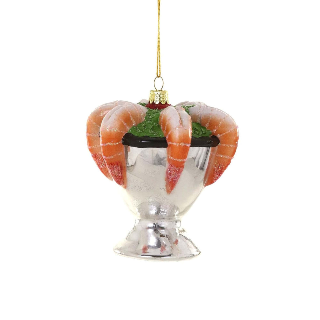 Shrimp Cocktail Glass Ornament Cody Foster & Co Holiday - Ornaments