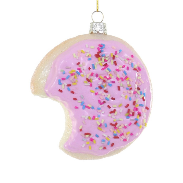 Soft Sugar Cookie With Bite Ornament Cody Foster & Co Holiday - Ornaments