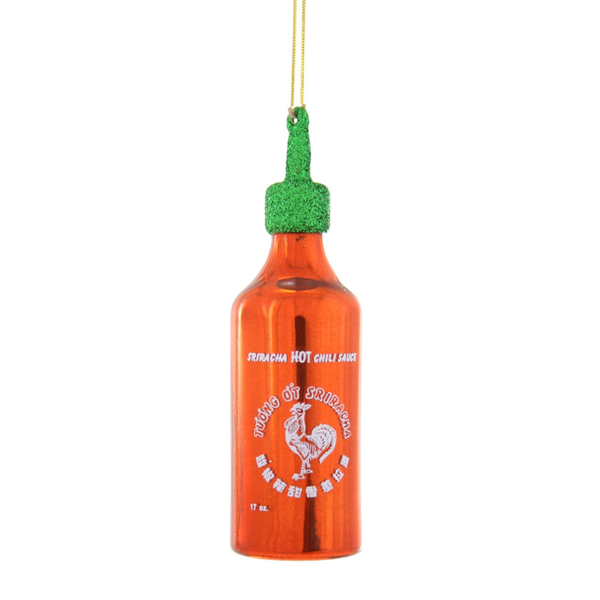 Sriracha Chili Sauce Ornament Cody Foster & Co Holiday - Ornaments