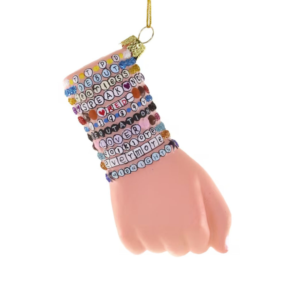 Swift Fan Friendship Bracelets Ornament Cody Foster & Co Holiday - Ornaments