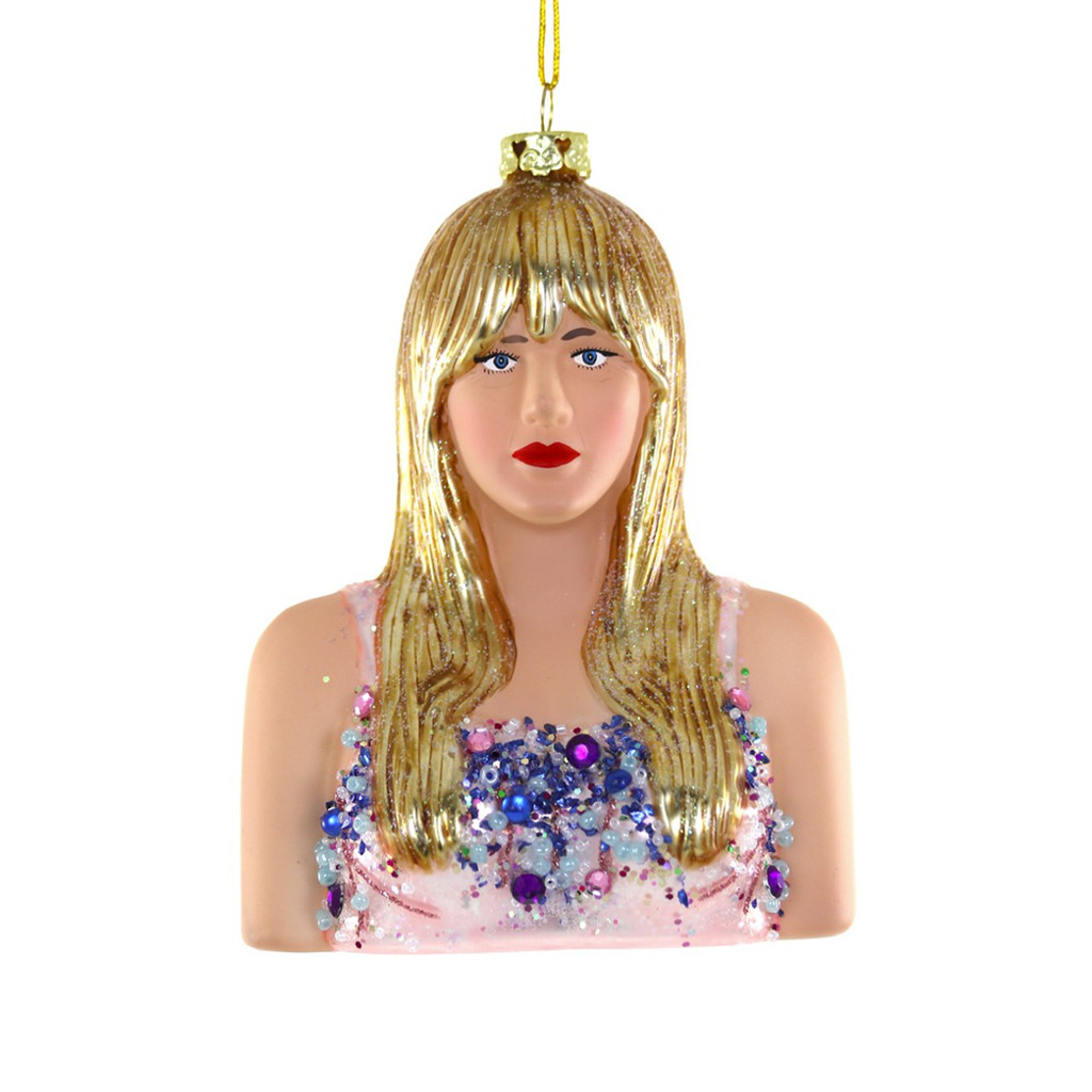 Taylor Swift Eras Tour Glass Ornament Cody Foster & Co Holiday - Ornaments