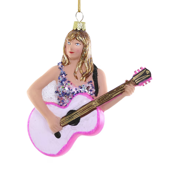 Taylor With Guitar Ornament Cody Foster & Co Holiday - Ornaments