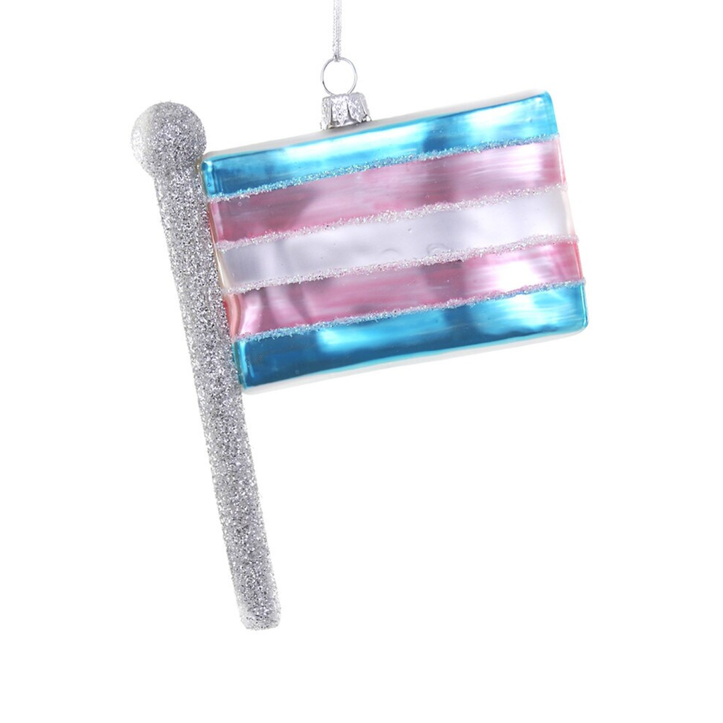 Trans Flag Ornament Cody Foster & Co Holiday - Ornaments