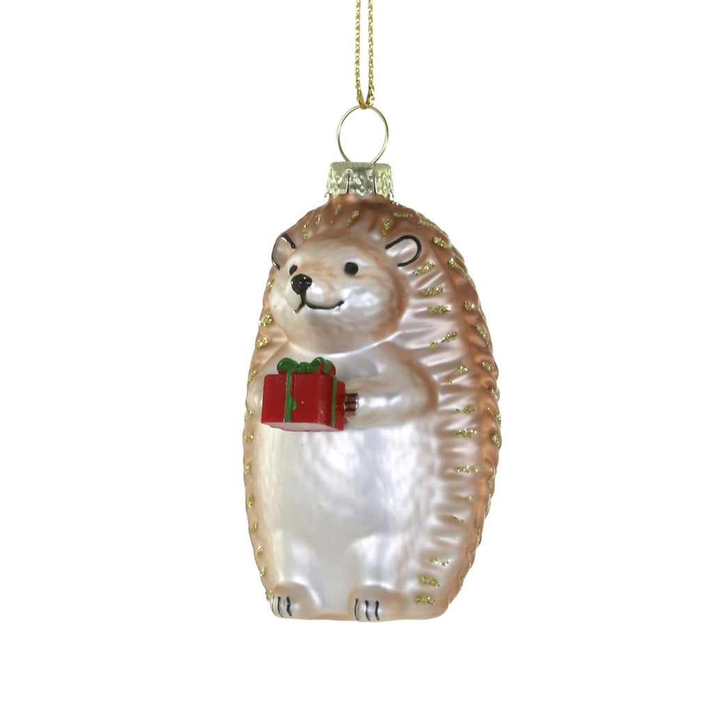 Woodfield Hedgehog Festive Ornament Cody Foster & Co Holiday - Ornaments