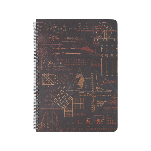 Equations That Changed The World Spiral Notebook Cognitive Surplus Books - Blank Notebooks & Journals