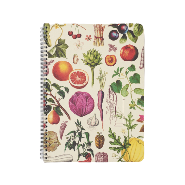 Farmer's Market Spiral Notebook Cognitive Surplus Books - Blank Notebooks & Journals