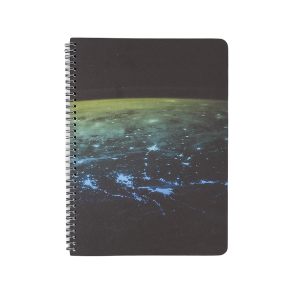 The Edge Of The Atmosphere Spiral Notebook Cognitive Surplus Books - Blank Notebooks & Journals
