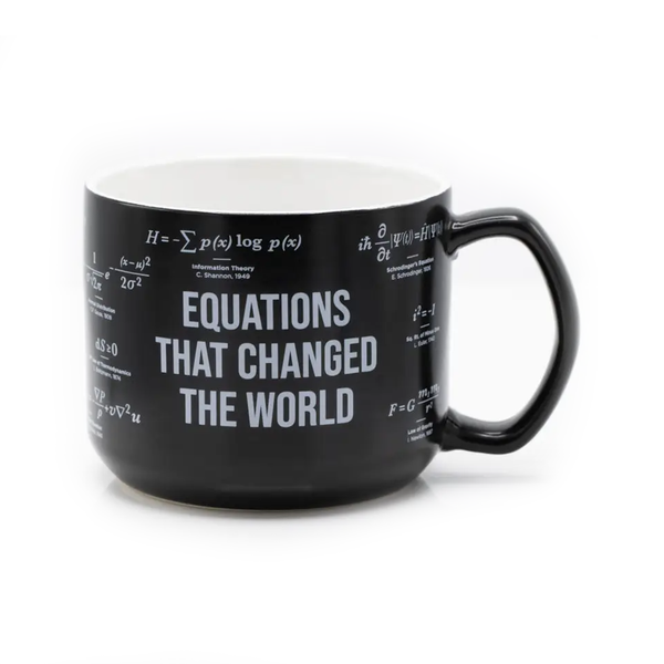 Equations That Changed The World Mug - 15oz Cognitive Surplus Home - Mugs & Glasses