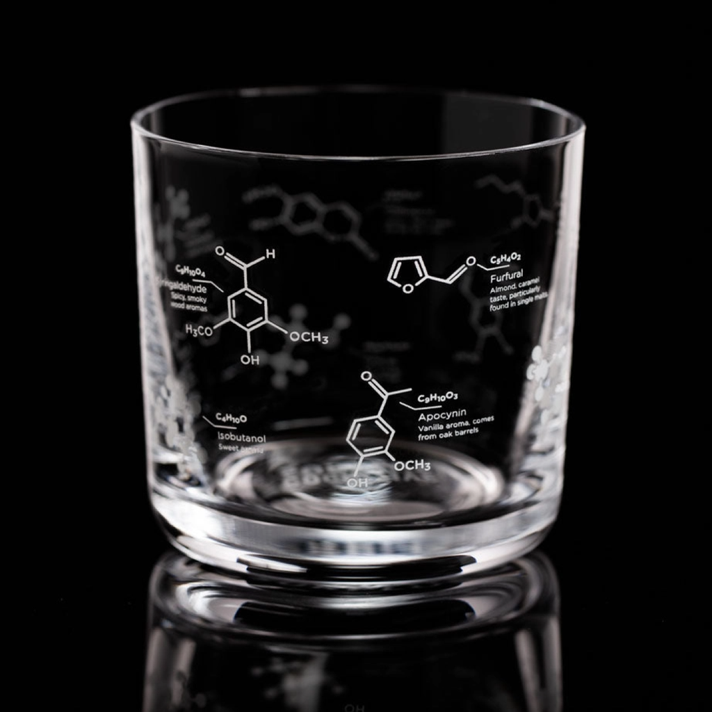 Chemistry Of Whiskey Whiskey Glass Cognitive Surplus Home - Mugs & Glasses - Whiskey & Cocktail Glasses