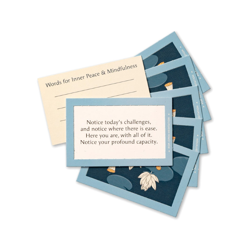 Pop Open Meditation Deck Compendium Books - Card Decks