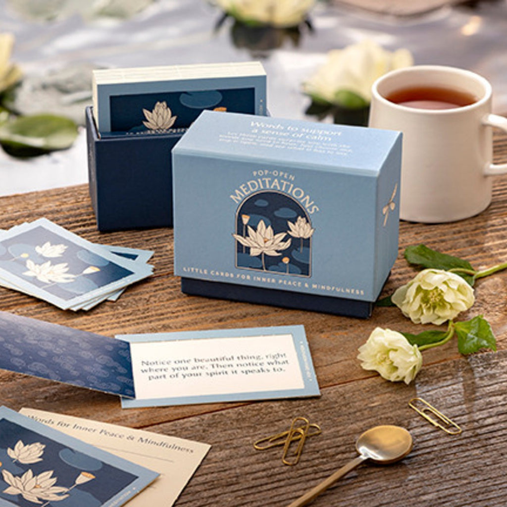 Pop Open Meditation Deck Compendium Books - Card Decks