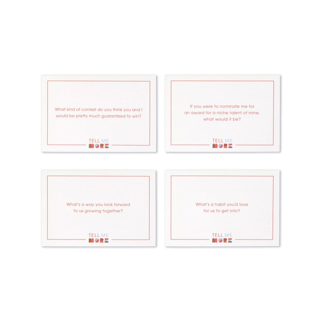 Tell Me More: Couple' Edition Deck Compendium Books - Card Decks