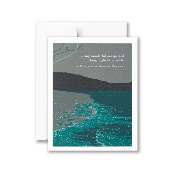 Any Wonderful Unexpected Thing Shoreline Birthday Card Compendium Cards - Birthday
