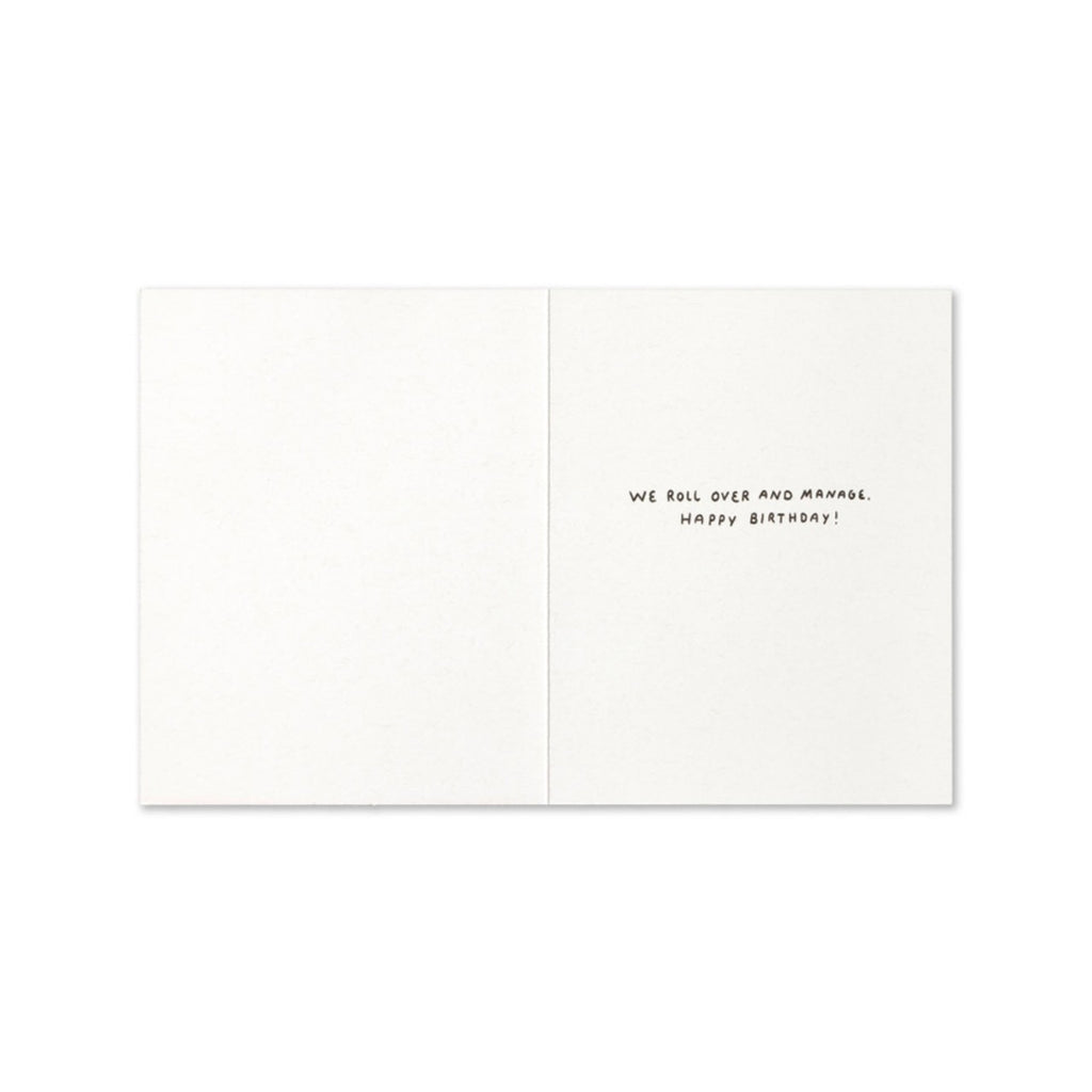 At Our Age Bed Birthday Card Compendium Cards - Birthday