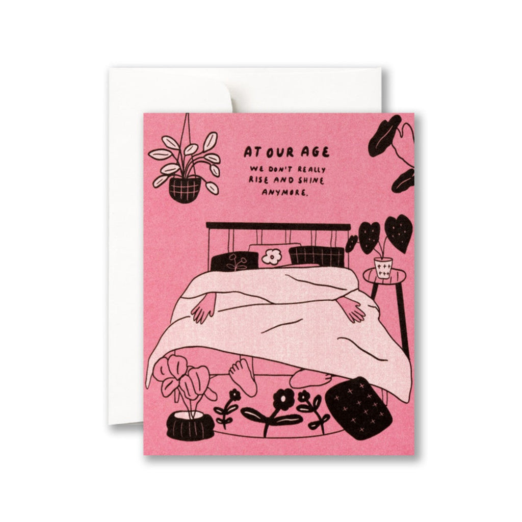 At Our Age Bed Birthday Card Compendium Cards - Birthday