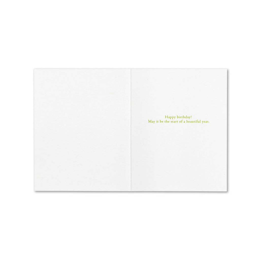 Living Is Beginning Garden Birthday Card Compendium Cards - Birthday