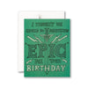 Something Epic Sword Birthday Card Compendium Cards - Birthday
