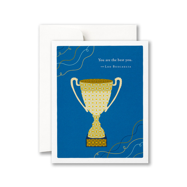 You Are The Best You Trophy Birthday Card Compendium Cards - Birthday