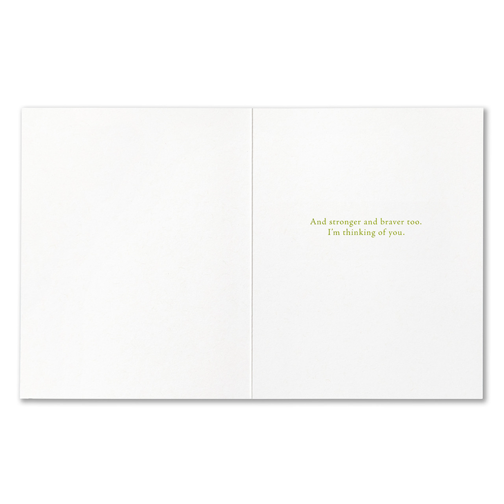 Greater Than You Know Snail Encouragement Card Compendium Cards - Encouragement
