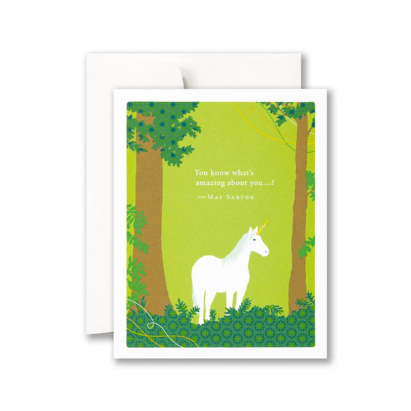 You Know What's Amazing Unicorn Encouragement Card Compendium Cards - Encouragement