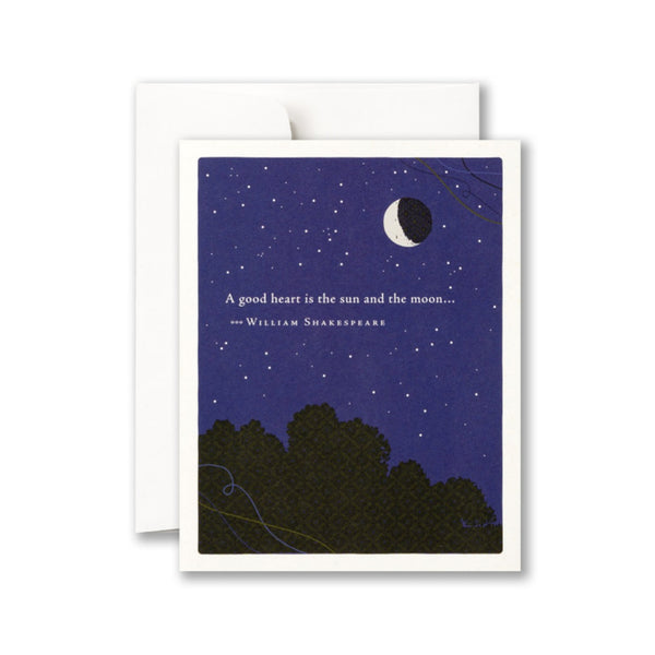 A Good Heart Shakespeare Friendship Card Compendium Cards - Friendship