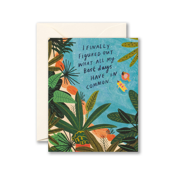 Best Days Have In Common Friendship Card Compendium Cards - Friendship