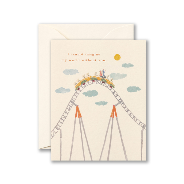 Cannot Imagine My World Without You Friendship Card Compendium Cards - Friendship