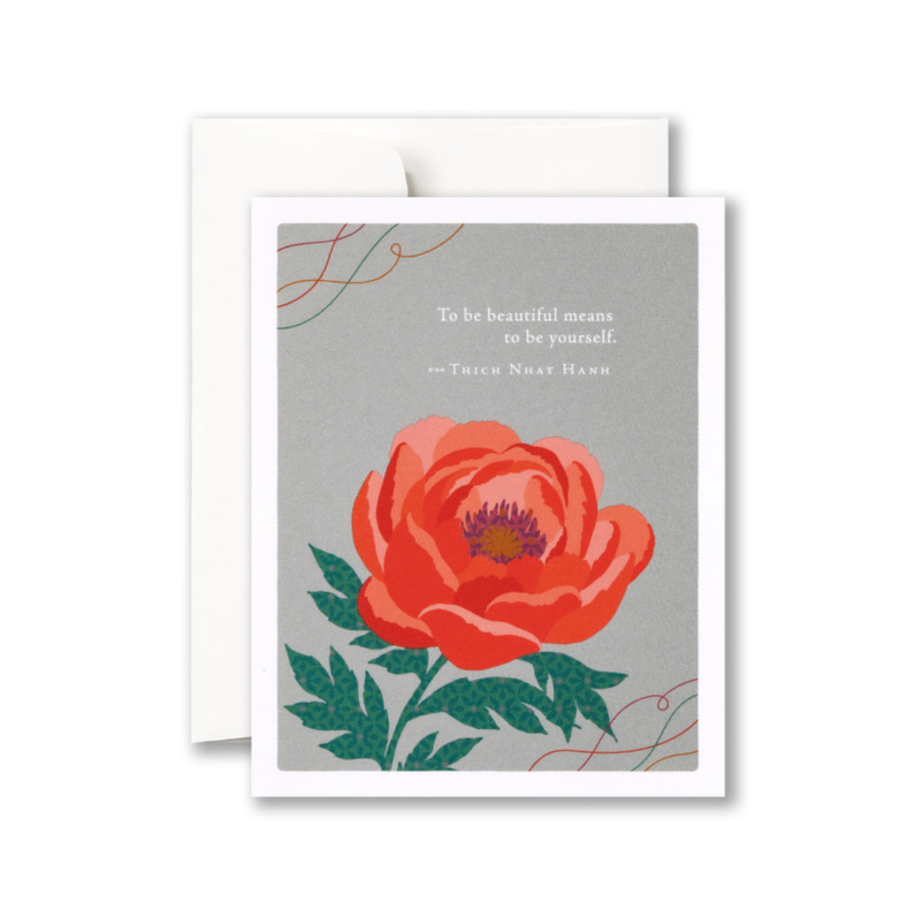 Express Card Beautiful To Be Beautiful Flower Friendship Card – Urban General Store