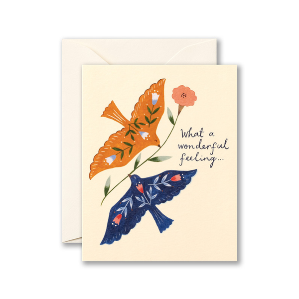 What A Wonderful Feeling Friendship Card Compendium Cards - Friendship