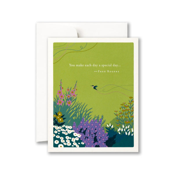 You Make Each Day Flowers Friendship Card Compendium Cards - Friendship