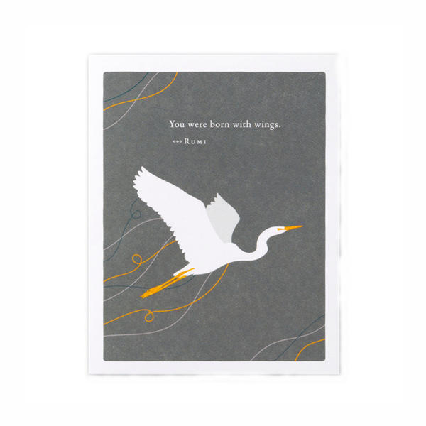 You Were Born With Wings Graduation Card Compendium Cards - Graduation