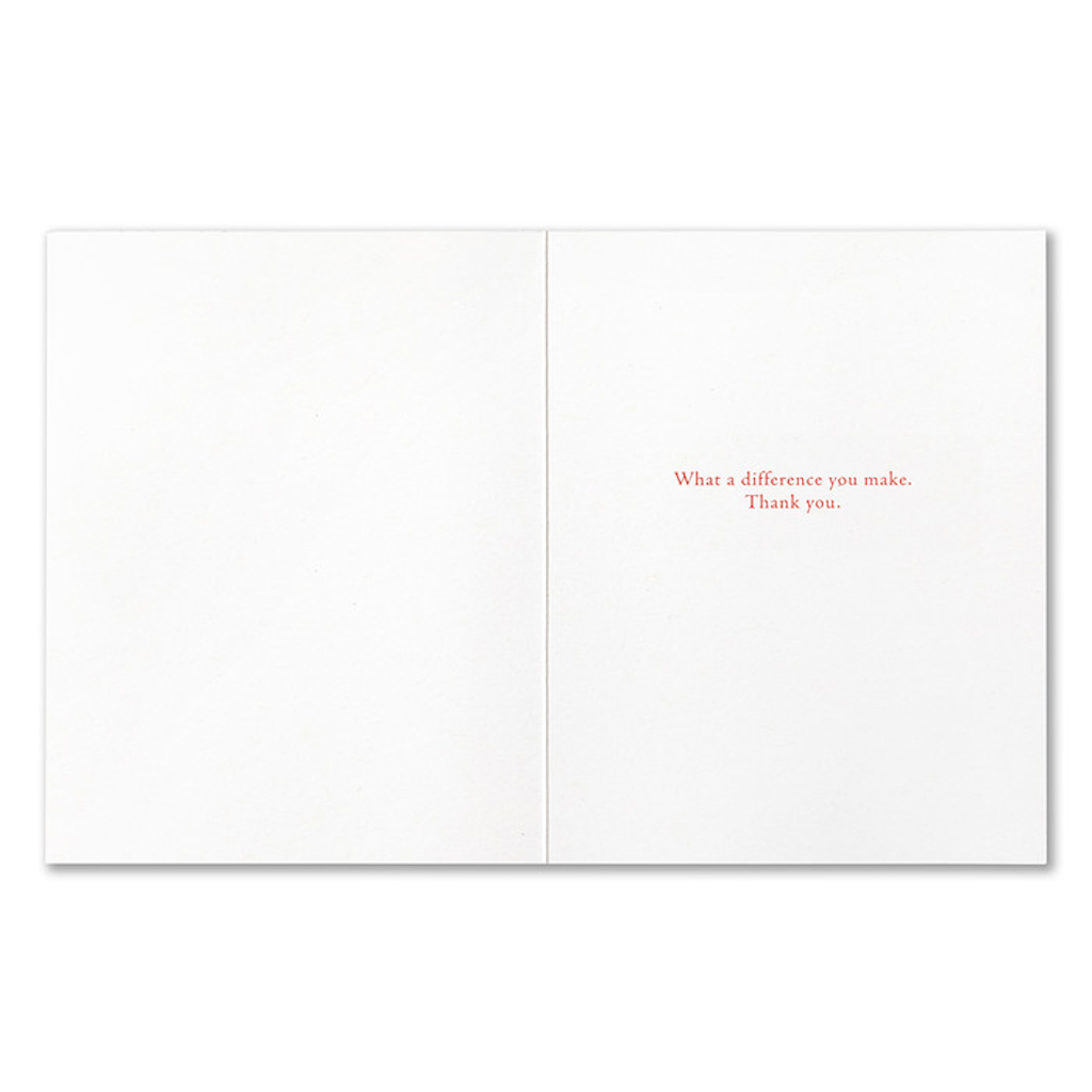 I Believe In The Goodness Of Others Thank You Card Compendium Cards - Thank You