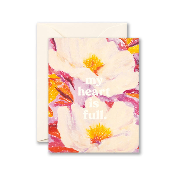 My Heart Is Full Birthday Card Compendium Cards - Thank You