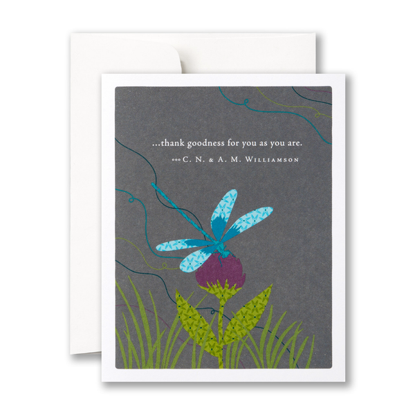 Thank Goodness For You As You Are Thank You Card Compendium Cards - Thank You