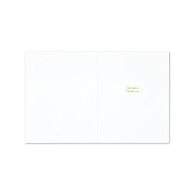 You Make The World A Better Place Flowers Thank You Card – Urban ...