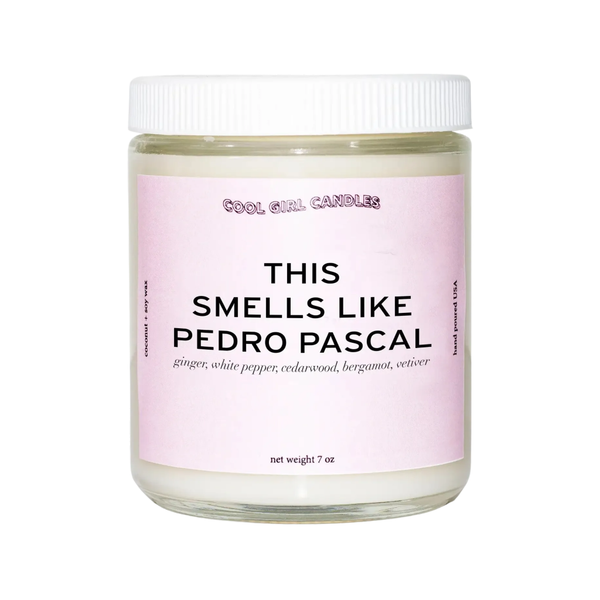 This Smells Like Pedro Pascal Candle Cool Girl Candles Home - Candles - Novelty