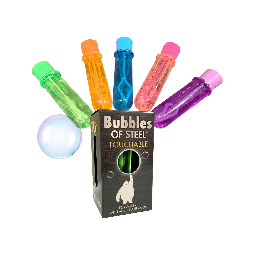 Bubbles Of Steel: Touchable And Heroic Bubbles Copernicus Toys & Games