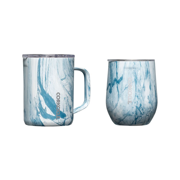 Corkcicle - Origins Collection - Blue Marble Corkcicle Home - Mugs & Glasses - Reusable