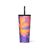 Super Bloom Corkcicle Cold Cup Insulated Tumbler With Straw - 24oz Corkcicle Home - Mugs & Glasses - Reusable