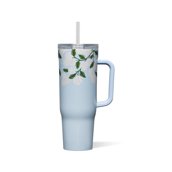 Corkcicle - Cruiser - Rifle Hydrangea - 40oz Corkcicle Home - Mugs & Glasses - Water Bottles