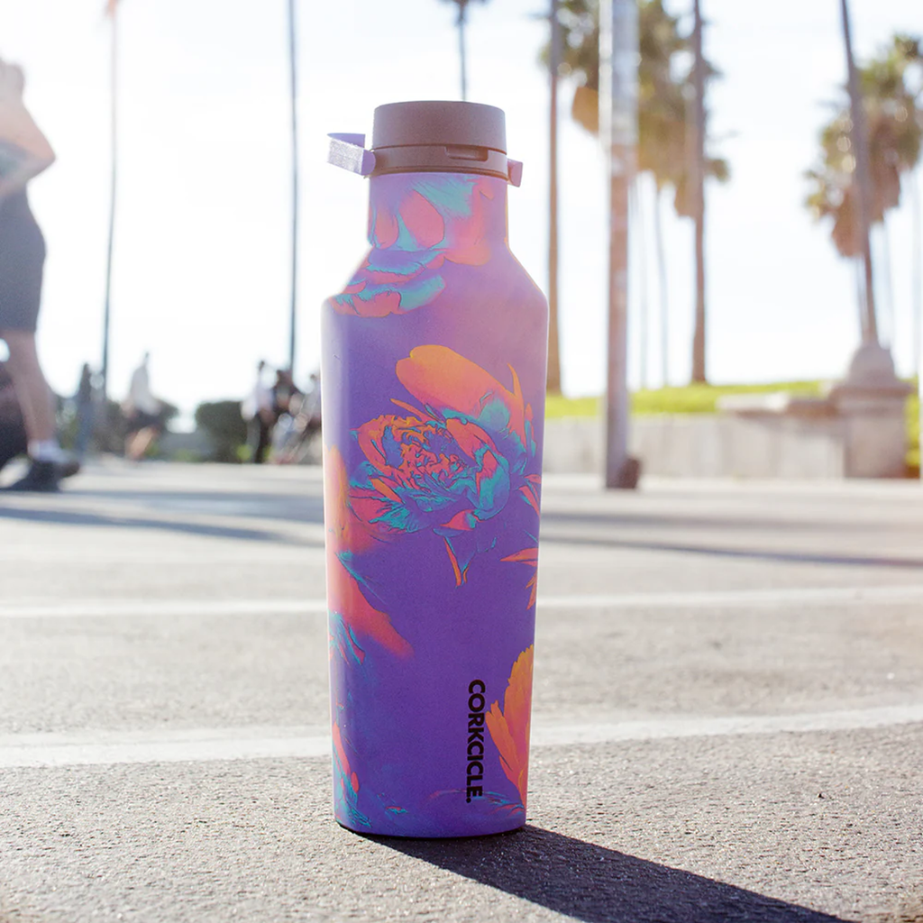 Corkcicle - Sport Canteen - Super Bloom - 20oz Corkcicle Home - Mugs & Glasses - Water Bottles