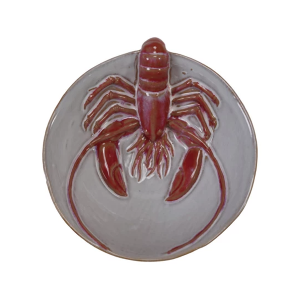3D Lobster Bowl Creative Co Op Home - Decorative Trays, Plates, & Bowls