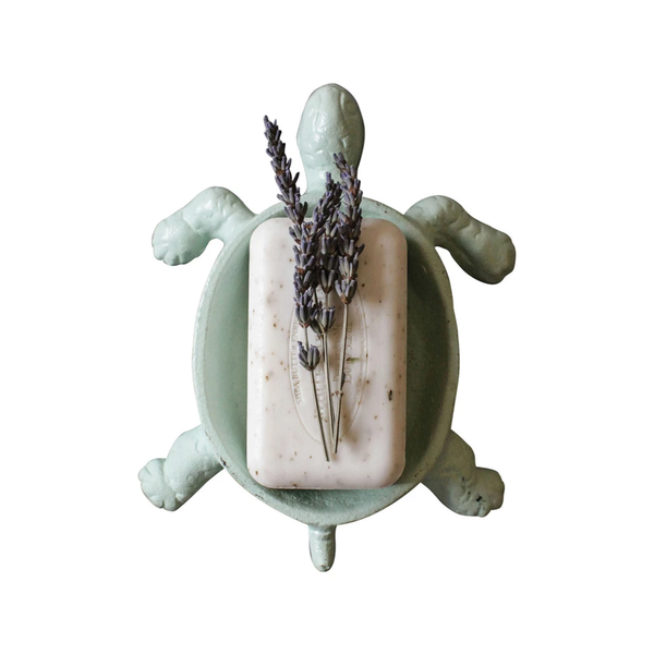 Distressed Cast Iron Turtle Soap Dish Creative Co Op Home - Decorative Trays, Plates, & Bowls