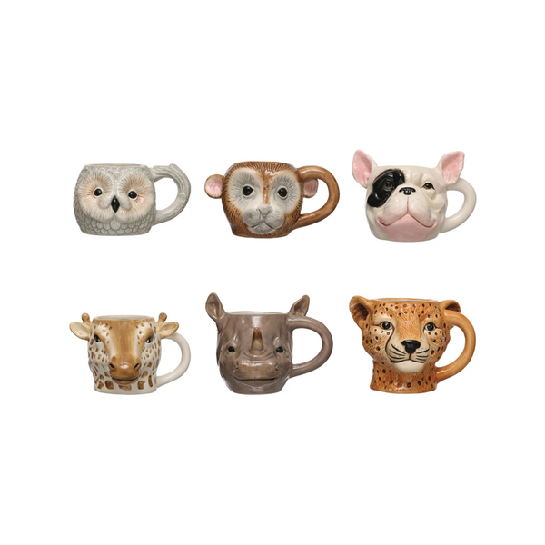 Animal Head Mug Creative Co Op Home - Mugs & Glasses