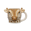 Giraffe Animal Head Mug Creative Co Op Home - Mugs & Glasses